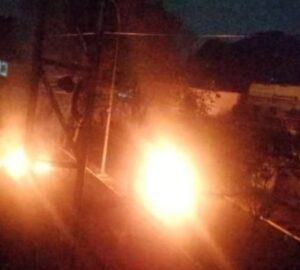 Trujillanos protestan en las calles por apagones y racionamientos diarios