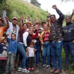 CARLOS IGLESIAS ACOMPAÑO A COMUNIDADES DE BITICUY Y EL MOLINO EN DESPEJE DE VÍAS AGRICOLAS TRAS FUERTES LLUVIAS
